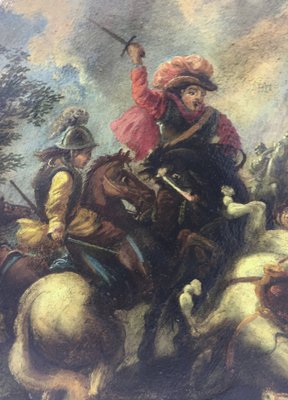 After Salvator Rosa, Cavalry Battle, 2006, Oil on Canvas-YUW-1309771