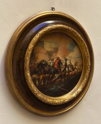 After Salvator Rosa, Cavalry Battle, 2006, Oil on Canvas, Framed-YUW-1309768