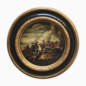 After Salvator Rosa, Cavalry Battle, 2006, Oil on Canvas, Framed-YUW-1309762