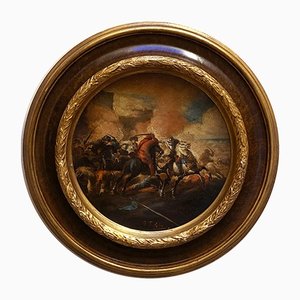 After Salvator Rosa, Cavalry Battle, 2006, Oil on Canvas, Framed-YUW-1309768