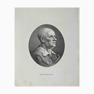 After Thomas Trotter, Portrait of Abbe Raynal, Original Etching, 1810-ZCI-1379340