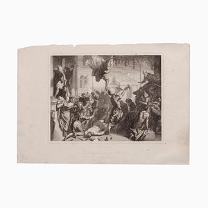 after Tintoretto - Venice - Original Etching on Paper - 1870-ZCI-872202