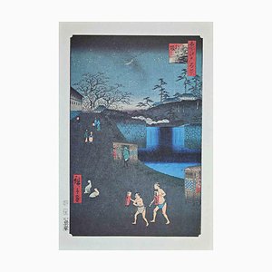 After Utagawa Hiroshige, The Sunrise by River, Lithograph, Mid 20th-Century-ZCI-1316549