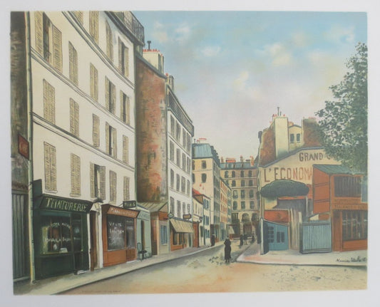 After Utrillo Maurice, The Commissary Paper, Lithograph