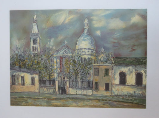 After Utrillo Maurice, The Sacred Heart, Lithograph