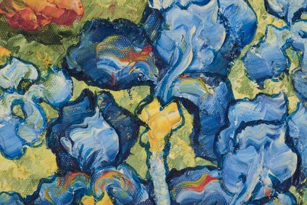 After Van Gogh, Irises, Oil on Canvas-AR-2034087