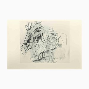 After Willem De Kooning, Figures in Landscape, Offset and Lithograph, 1985-ZCI-1760419