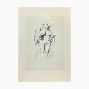 After Willem De Kooning, Woman Standing, Offset and Lithograph, 1985-ZCI-2024958