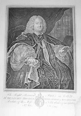 After William Hogarth, Dr, Benjamin Hoadly, Etching-KHH-1204129