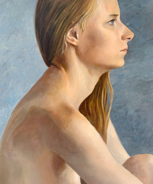 Agnieszka Staak-Janczarska, A Nude, 2021, Oil on Canvas