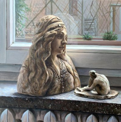 Agnieszka Staak-Janczarska, Meditation, 2021, Oil on Canvas-XHG-1241781