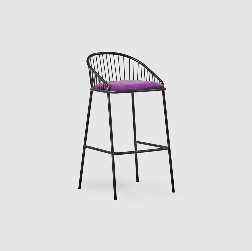 Agora Bar Low Stool by Pepe Albargues