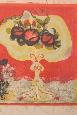 Agustín Ubeda, Lady with Fruit, Silkscreen-AOI-1125130