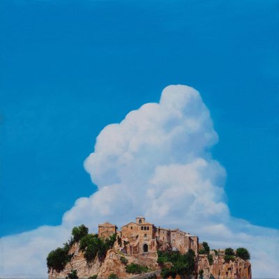 Ahn Sung Kyu, Civita Di Bagnoregio, 2021, Oil on Canvas-CHG-2037407