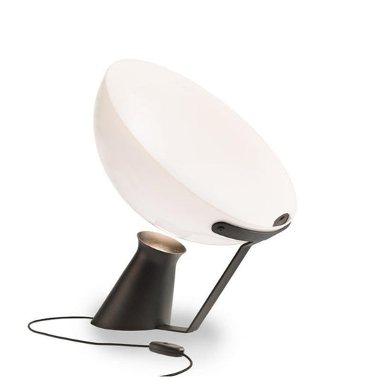 Aida Aluminium and Glass Table Lamp by Angelo Mangiarotti for House of Finn Juhl