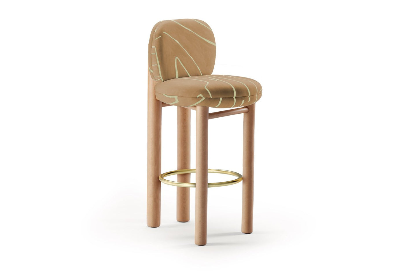 Aimi Bar Chair by Dooq Details