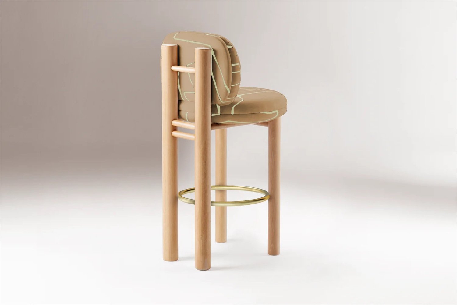 Aimi Bar Chair by Dooq Details