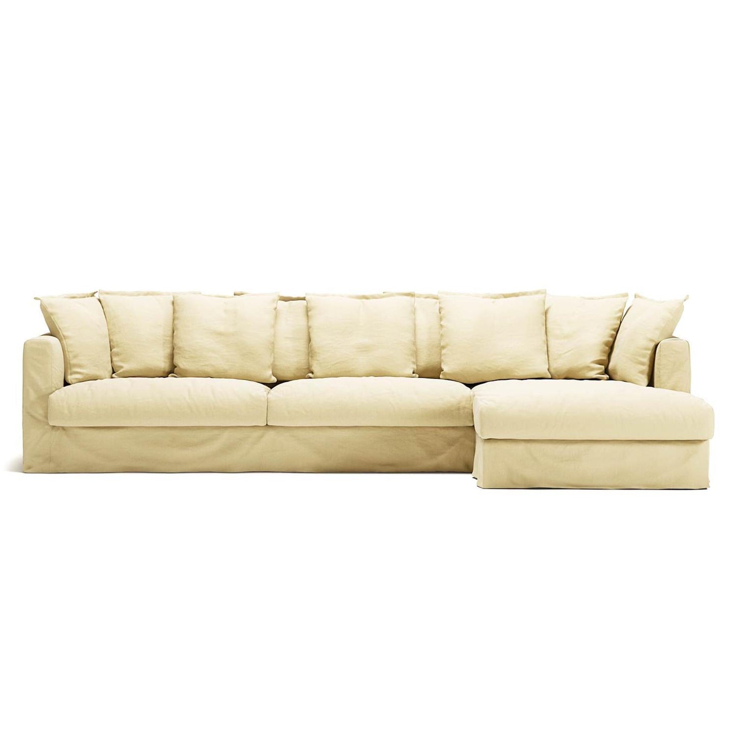 Decotique Le Grand Air 3-Seater Sofa Left Facing Morning Glow/Linen