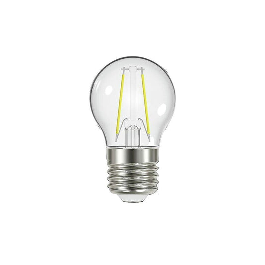 LED Oiva decor bulb by Airam #2,2W E27 3000K 250lm, clear #