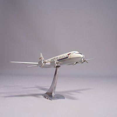 Aircraft Model in Metal of a Sas Dc-6, 1950s-SGX-2032290