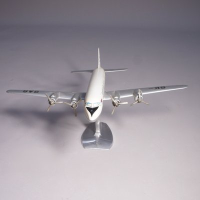 Aircraft Model in Metal of a Sas Dc-6, 1950s-SGX-2032290