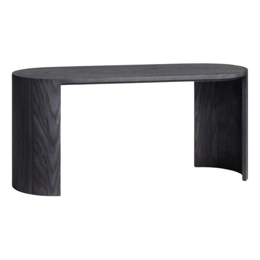 Airisto Bench in Stained Black by Made by Choice