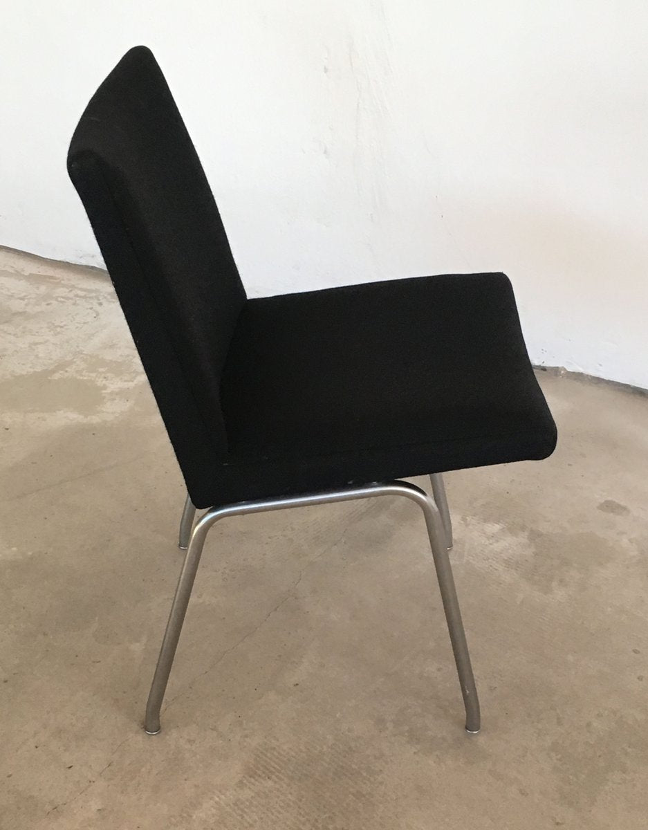 Airport Chairs by Hans J. Wegner for A.P. Stolen, 1960s, Set of 10