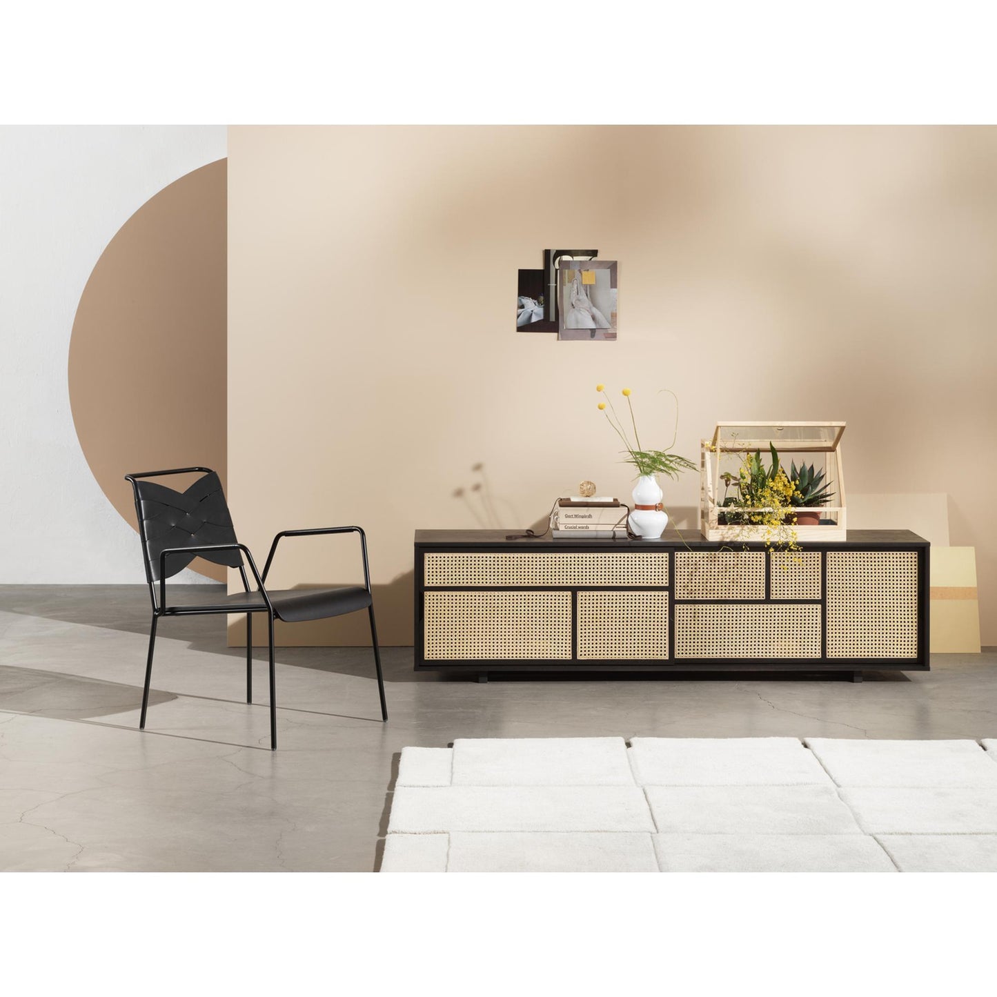 Design House Stockholm Air Cabinet Low Black