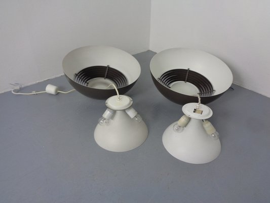 AJ Royal Ceiling Lamps by Arne Jacobsen for Louis Poulsen, Denmark, 1960s, Set of 2-RDW-1771724