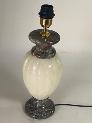 Alabaster and Marble Table Lamp, France, 20th Century-UR-1752825