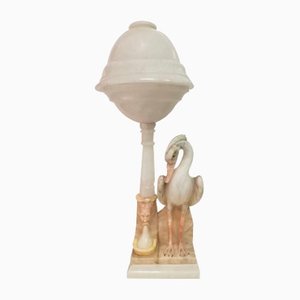 Alabaster Lamp, 1930s-OLY-722634