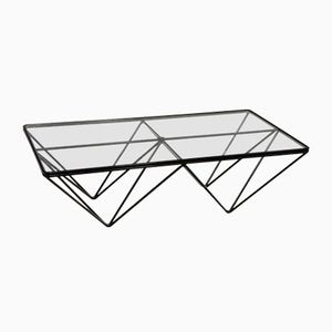 Alanda Steel and Glass Coffee Table by Paolo Piva for B&B Italia / C&B Italia, 1990s-FIP-803372