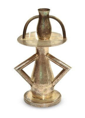 Alaska Silver Candlestick by Ettore Sottsass, 1981-ZCI-751770