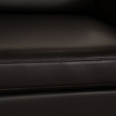 Alba Armchair in Black Leather from Brühl-RQW-1748409