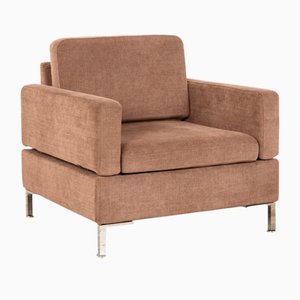 Alba Fabric Armchair in Grey - Brown from Brühl-RQW-2034109