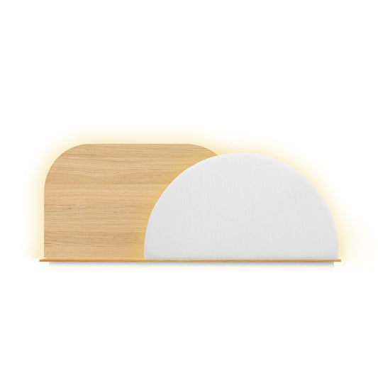 Alba Headboard in Oak by Daniel García Sánchez for Woodendot