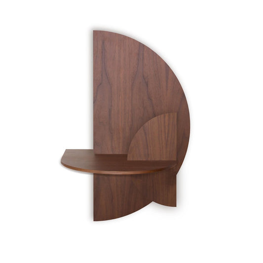 Alba L Semi Circle Bedside Table by Daniel García Sánchez for Woodendot