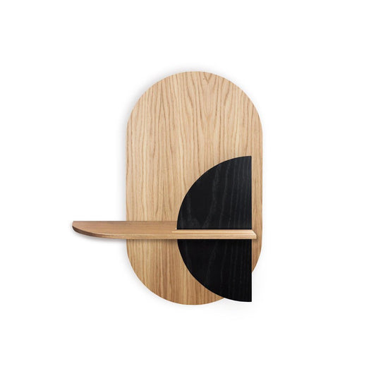 Alba M Wall Shelf in Oak by Daniel García Sánchez for Woodendot