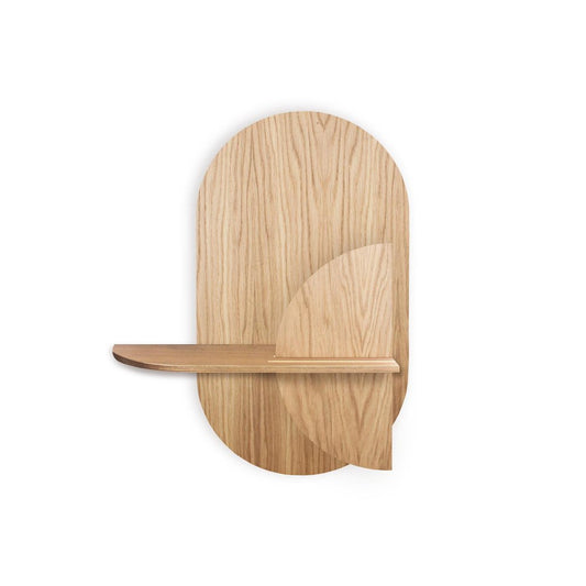 Alba M Wall Shelf in Oak by Daniel García Sánchez for Woodendot