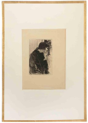 Albert Besnard, Sadness, Etching, 1909-ZCI-2025199