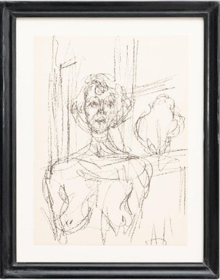 Alberto Giacometti, Annette, 1964, Original Lithograph-WM-1183980