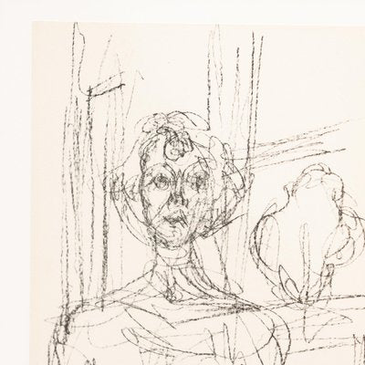 Alberto Giacometti, Annette, 1964, Original Lithograph-WM-1183980