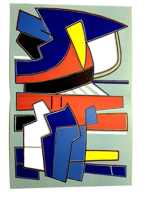 Alberto Magnelli - Composition - Original Lithograph 1967