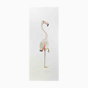 Alberto Mastroianni, Flamingo, Lithograph, 1970s-ZCI-1788620