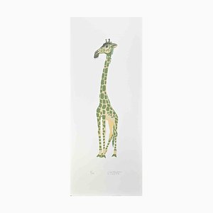 Alberto Mastroianni, Giraffe, Lithograph, 1970s-ZCI-1781613