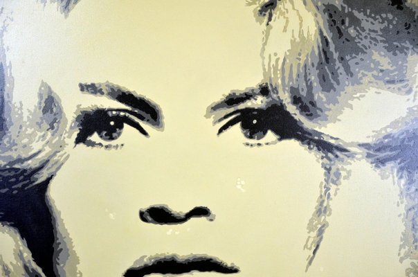 Alberto Zamboni, Brigitte Bardot, 2014, Acrylic on Canvas-YNA-808601