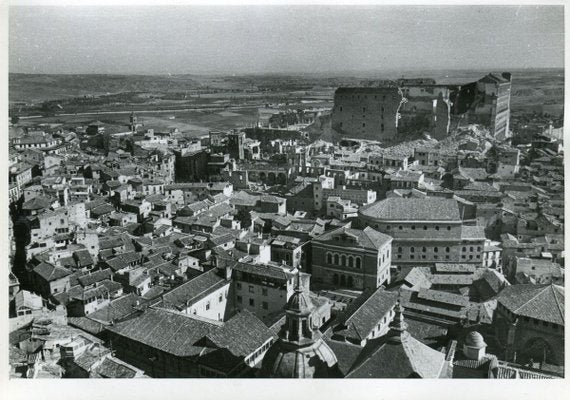 Alcazar in Ruins Civil War Portfolio of 5 Prints, Toledo, Spain, 1936-DYV-701063