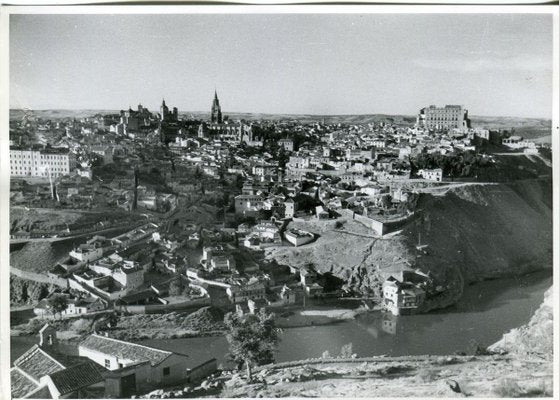 Alcazar in Ruins Civil War Portfolio of 5 Prints, Toledo, Spain, 1936-DYV-701063