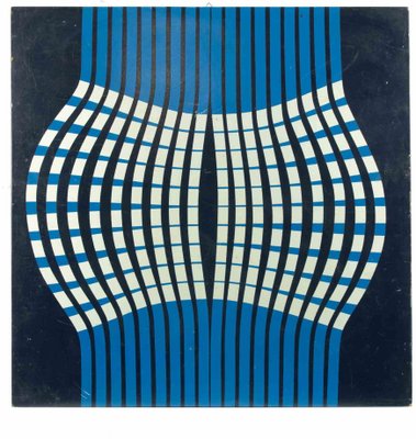 Aldo Moriconi, Geometric Composition, Enamel on Wood, 1967-ZCI-1770211