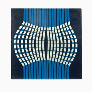 Aldo Moriconi, Geometric Composition, Enamel on Wood, 1967-ZCI-1770211